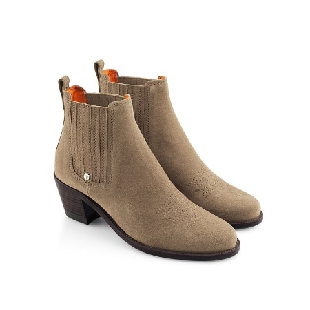 Ladies taupe store ankle boots