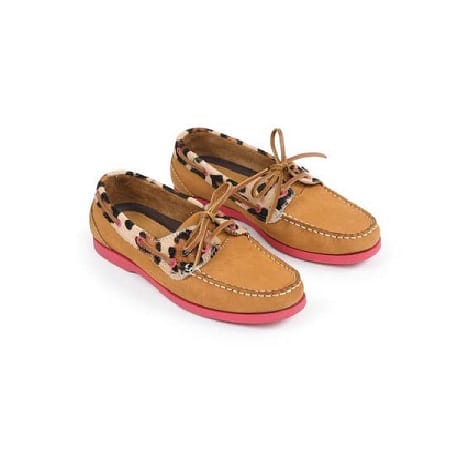 Leopard sperry hot sale loafers