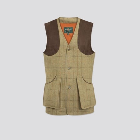 Alan Paine Combrook Tweed Shooting Waistcoat Wadswick