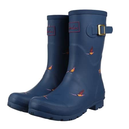 joules pheasant wellies