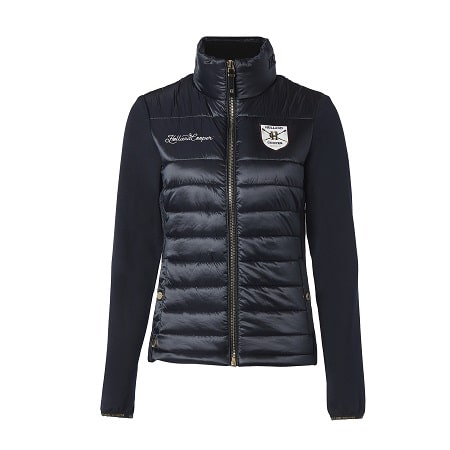 ladies hybrid puffer jacket