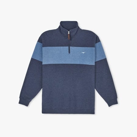 rm williams half zip jumper