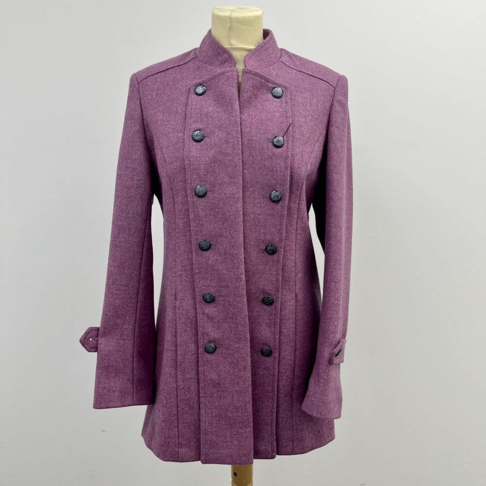 Pinta Kirsty Tweed Jacket Lavender Pink | Wadswick