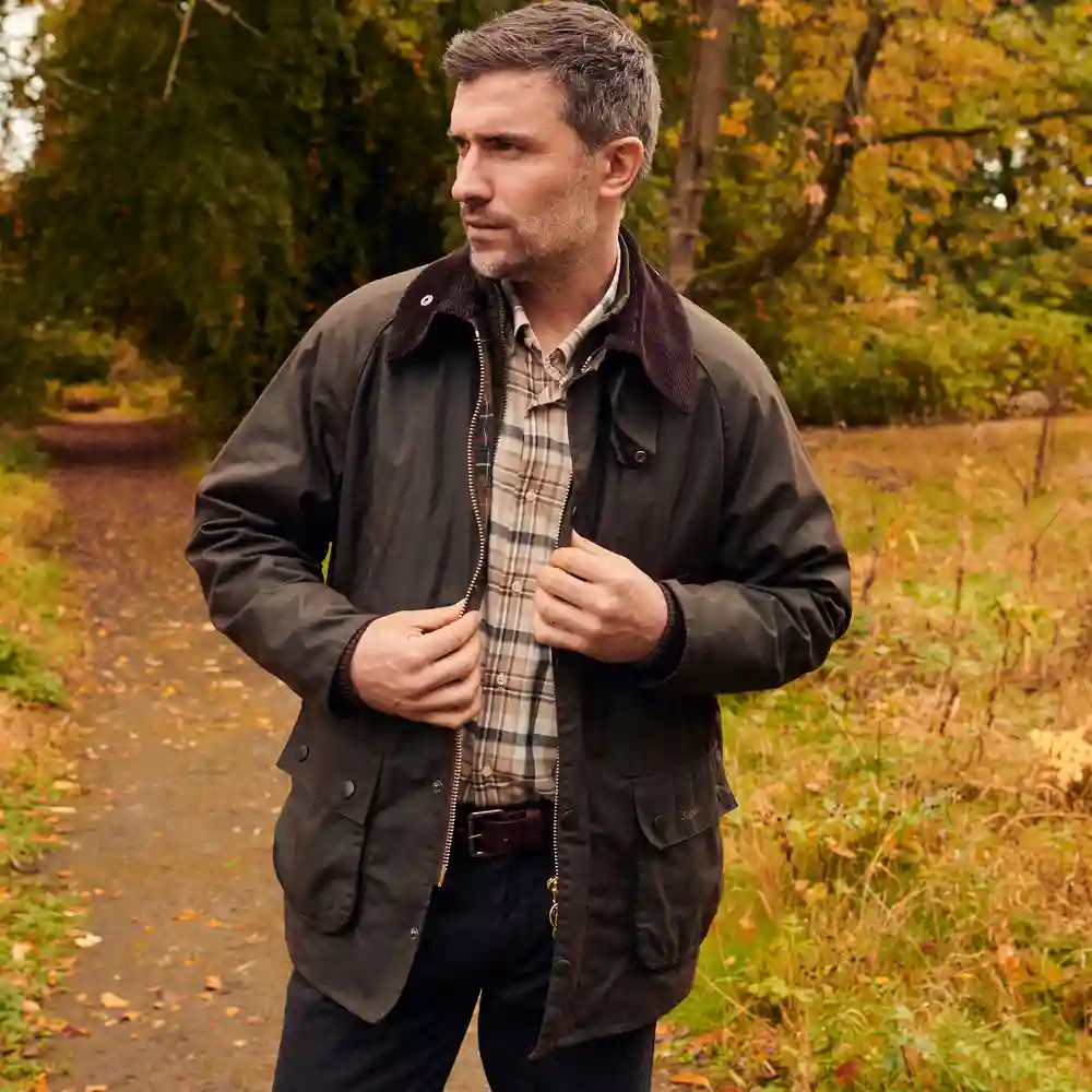 Barbour waxed coats on sale